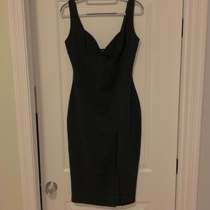 Nastygal black cocktail dress